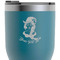 Witches On Halloween RTIC Tumbler - Dark Teal - Close Up