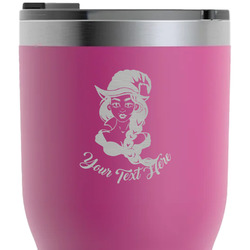 Witches On Halloween RTIC Tumbler - Magenta - Laser Engraved - Double-Sided (Personalized)