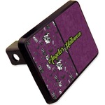 Witches On Halloween Rectangular Trailer Hitch Cover - 2" (Personalized)