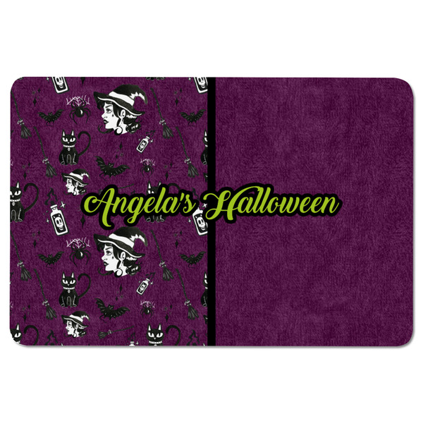 Witches On Halloween Rectangular Fridge Magnet - FRONT