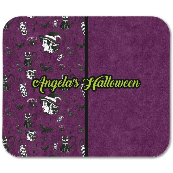 Witches On Halloween Rectangular Mouse Pad - APPROVAL