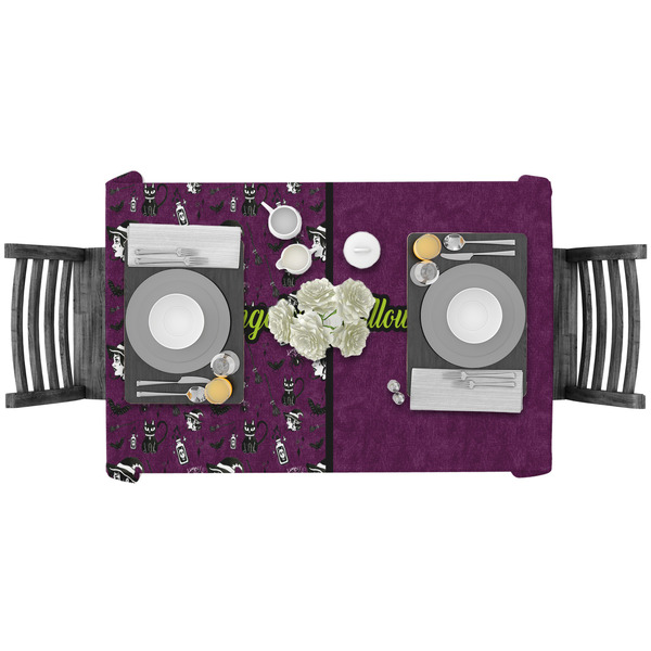 Witches On Halloween Rectangular Tablecloths - LIFESTYLE