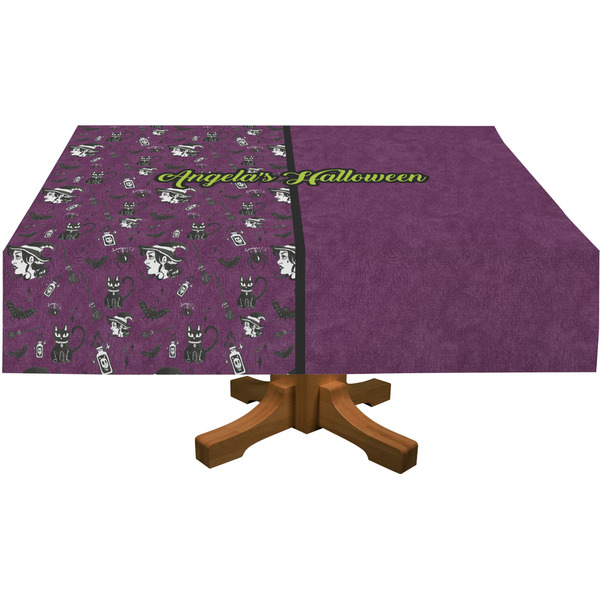 Witches On Halloween Rectangular Tablecloths (Personalized)