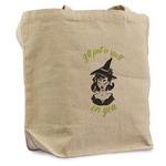 Witches On Halloween Reusable Cotton Grocery Bag - Single (Personalized)