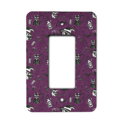 Witches On Halloween Rocker Style Light Switch Cover