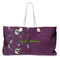 Witches On Halloween Large Tote Bag with Rope Handles (Personalized)