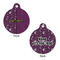 Witches On Halloween Round Pet ID Tag - Large - Approval