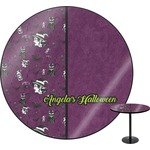 Witches On Halloween Round Table - 24" (Personalized)