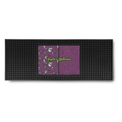 Witches On Halloween Rubber Bar Mat (Personalized)