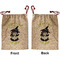 Witches On Halloween Santa Sack - Front & Back (Personalized)