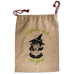 Witches On Halloween Santa Sack - Front (Personalized)