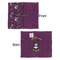 Witches On Halloween Security Blanket - Front & Back View