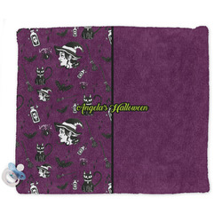 Witches On Halloween Security Blankets - Double Sided (Personalized)