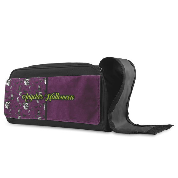 Witches On Halloween Shoe Bags - ANGLE (Open)