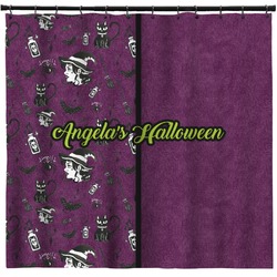 Witches On Halloween Shower Curtain (Personalized)