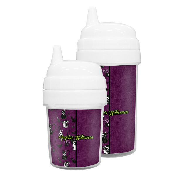 Witches On Halloween Sippy Cups