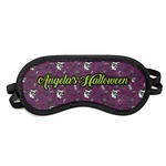 Witches On Halloween Sleeping Eye Mask - Small (Personalized)