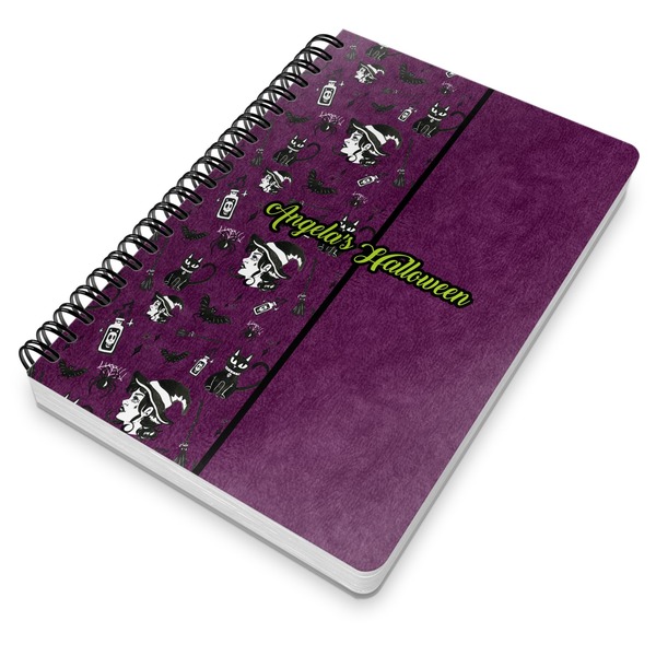 Witches On Halloween Spiral Journal 7 x 10 - Main