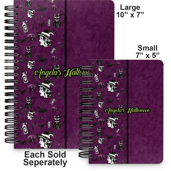 Witches On Halloween Spiral Journal - Comparison