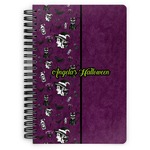 Witches On Halloween Spiral Notebook (Personalized)