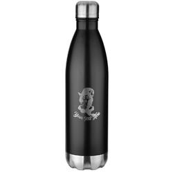 Witches On Halloween Water Bottle - 26 oz. Stainless Steel - Laser Engraved (Personalized)