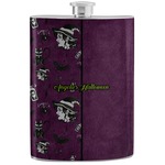 Witches On Halloween Stainless Steel Flask (Personalized)