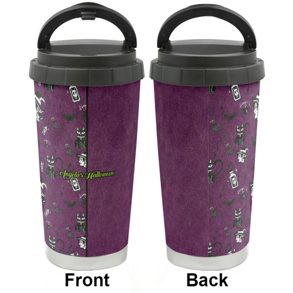 Witches On Halloween Stainless Steel Travel Cup - Apvl