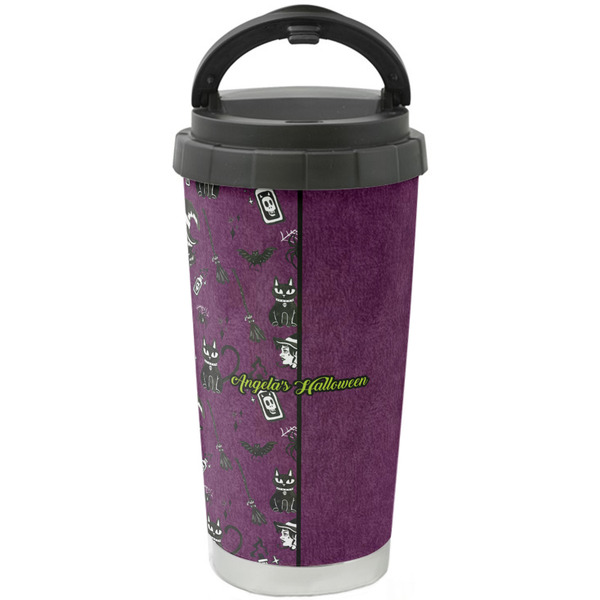 Custom Witches On Halloween Stainless Steel Coffee Tumbler (Personalized)
