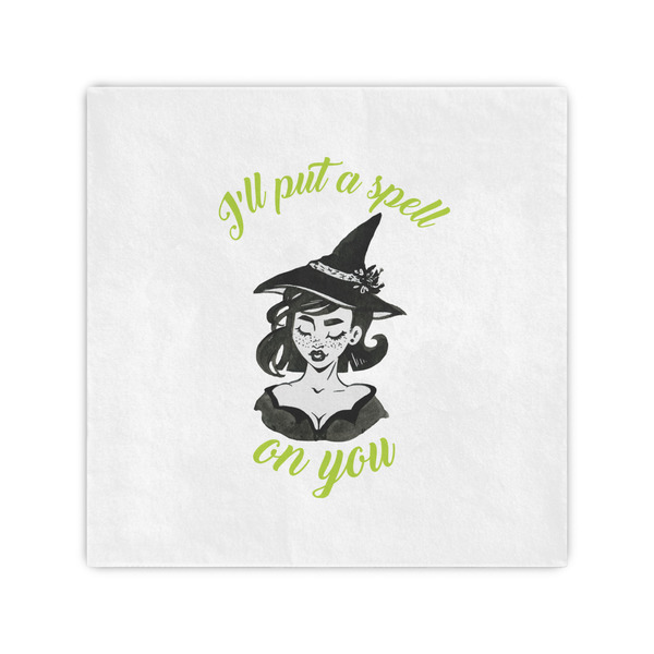 Custom Witches On Halloween Cocktail Napkins (Personalized)