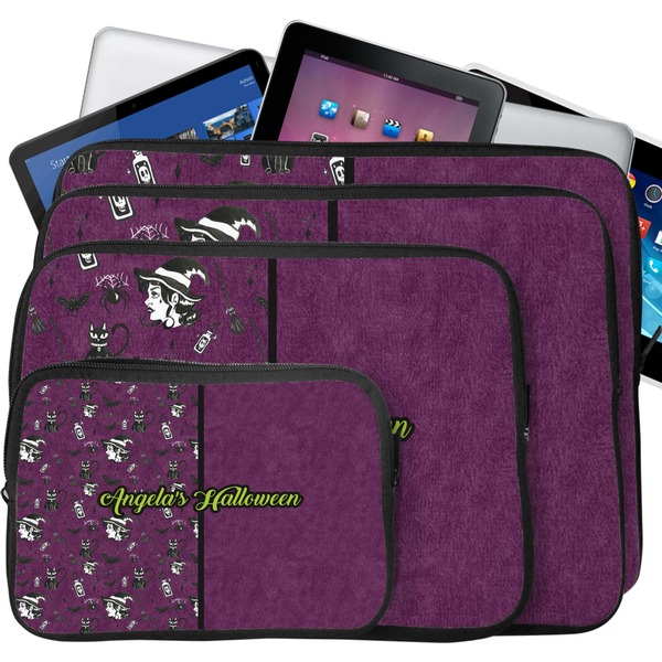 Witches On Halloween Tablet & Laptop Case Sizes