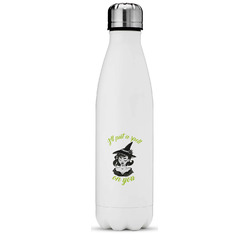 Witches On Halloween Water Bottle - 17 oz. - Stainless Steel - Full Color Printing (Personalized)