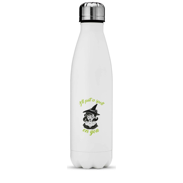 Custom Witches On Halloween Water Bottle - 17 oz. - Stainless Steel - Full Color Printing (Personalized)