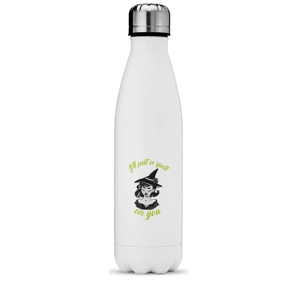 Custom Witches On Halloween Water Bottle - 17 oz. - Stainless Steel - Full Color Printing (Personalized)