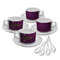 Witches On Halloween Tea Cup - Set of 4