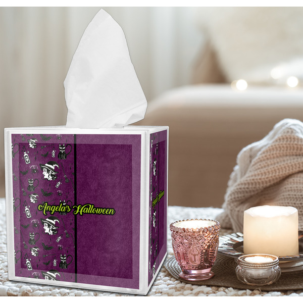 Witches On Halloween Tissue Box - LIFESTYLE