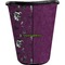 Witches On Halloween Trash Can Black