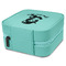 Witches On Halloween Travel Jewelry Boxes - Leather - Teal - View from Rear