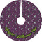 Witches On Halloween Tree Skirt (Personalized)