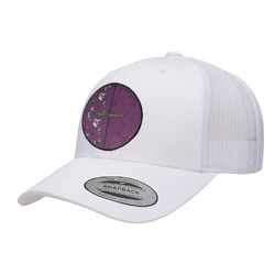 Witches On Halloween Trucker Hat - White (Personalized)
