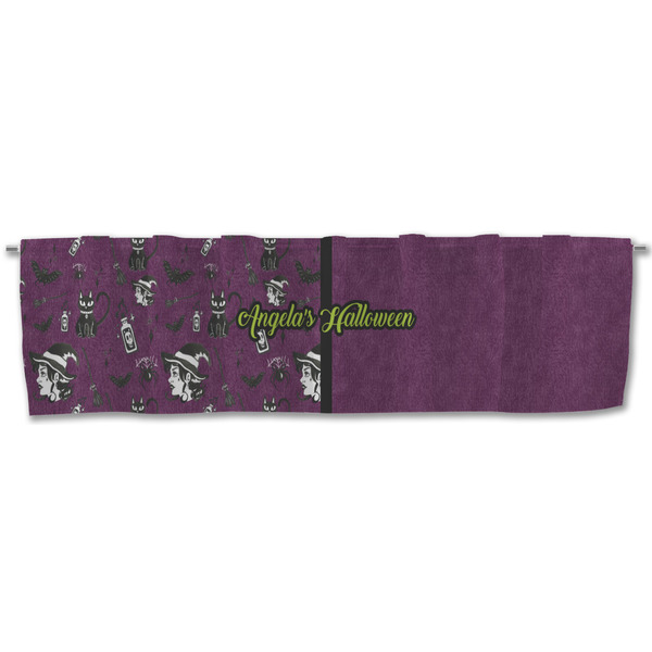 Witches On Halloween Valance - Front