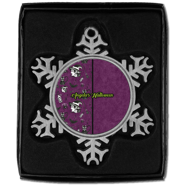 Witches On Halloween Vintage Snowflake - In box