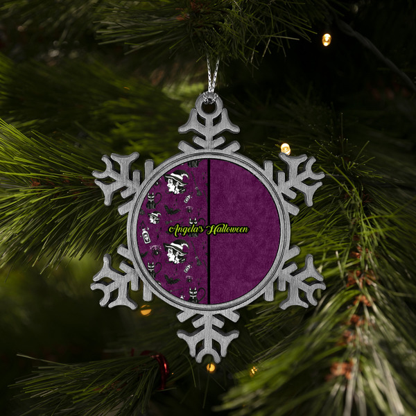 Witches On Halloween Vintage Snowflake - (LIFESTYLE)