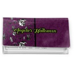 Witches On Halloween Vinyl Checkbook Cover (Personalized)