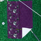 Witches On Halloween Waffle Weave Golf Towel - In Context