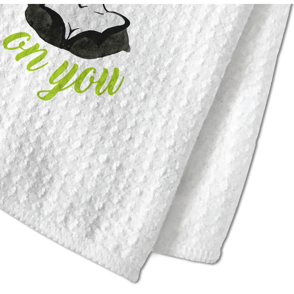 Witches On Halloween Waffle Weave Towel - Closeup of Material Image