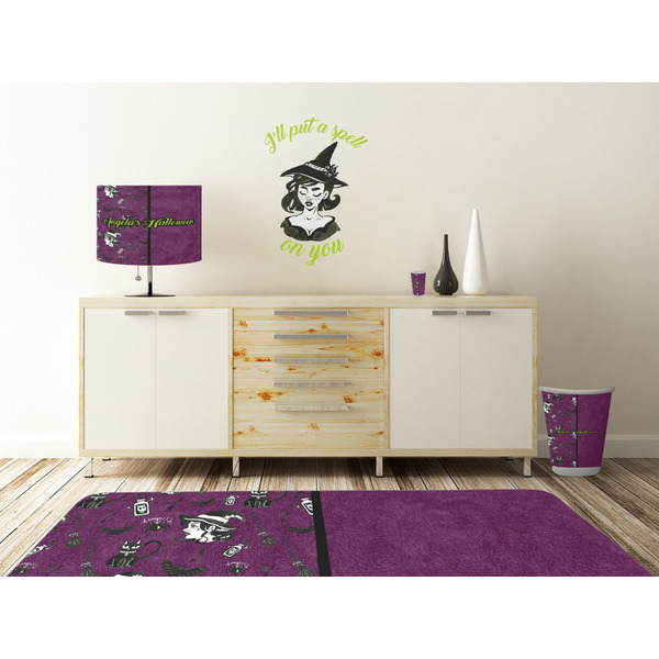 Witches On Halloween Wall Graphic Decal Wooden Desk