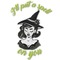Witches On Halloween Wall Graphic Decal