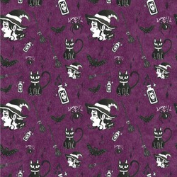 Witches On Halloween Wallpaper & Surface Covering (Water Activated 24"x 24" Sample)