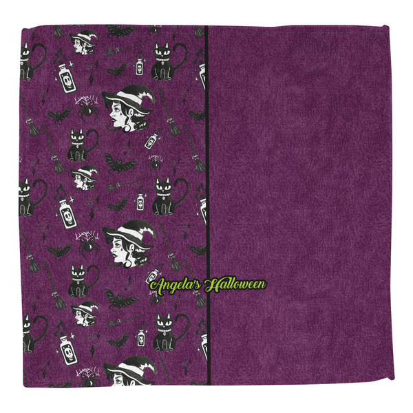 Witches On Halloween Washcloth - Front - No Soap