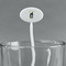 Witches On Halloween White Plastic 7" Stir Stick - Oval - Main